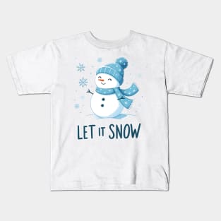 let it snow Kids T-Shirt